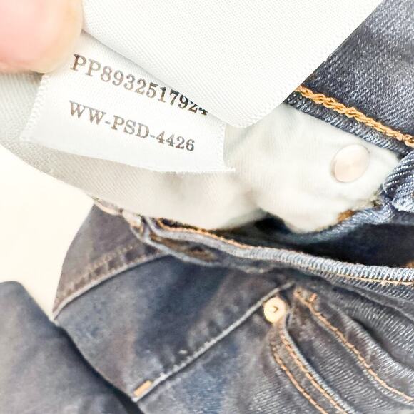 Everlane The High Rise Skinny Jean Dark Wash Denim Size 25 Ankle - Picture 7 of 9